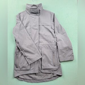 My Anorak Fillmore Jacket Women’s S Gray Hooded Style#5809SWN Lightweight Longer